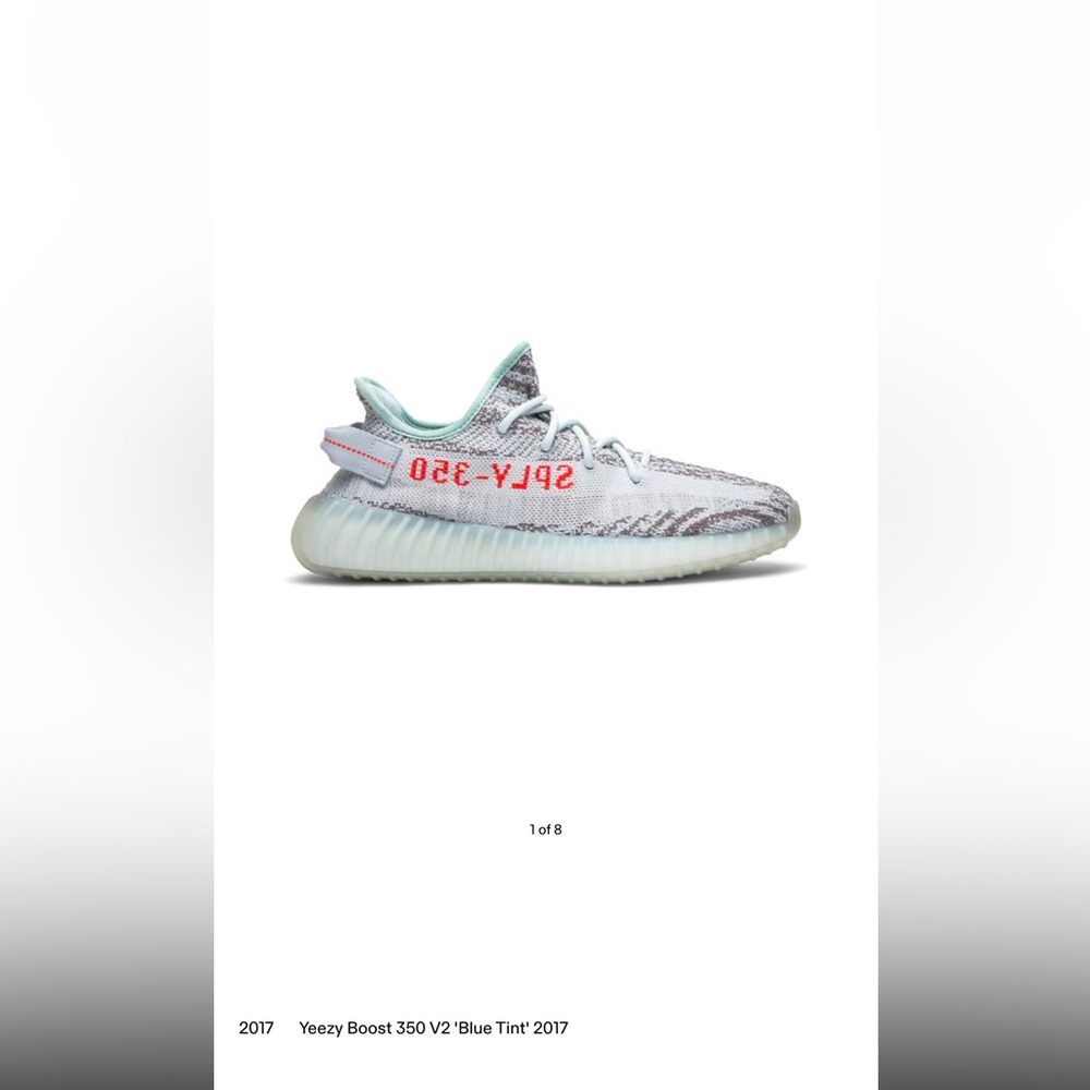 Sz 13/ Yeezy Boost 350 V2 'Blue Tint' 2017